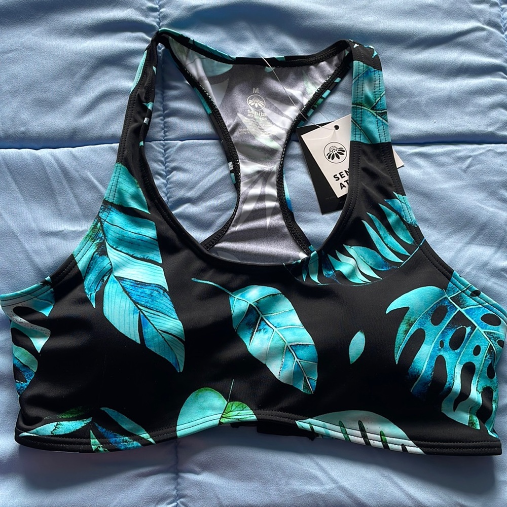 Senita Athletics Deep Dive Bikini Top